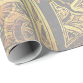 Alfabet, Monogram A Cadeaupapier (Rol Hoek)