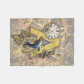 Alfabet, Monogram A Fleece Deken (Voorkant (Horizontaal))