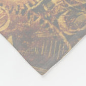 Alfabet, Monogram A Fleece Deken (Hoek)