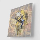 Alfabet, Monogram A Vierkante Klok (Hoek)