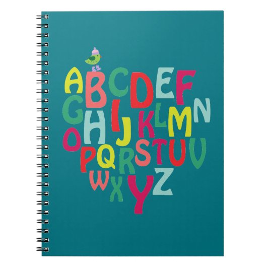 Alfabet Notitieboek (Voorkant)