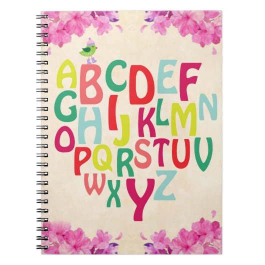 Alfabet Notitieboek (Voorkant)