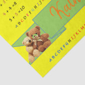 Alfabet-nummers voor weefselpapier tissuepapier (Detail)