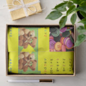 Alfabet-nummers voor weefselpapier tissuepapier (Geschenk)