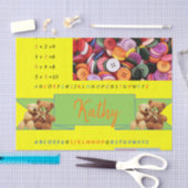 Alfabet-nummers voor weefselpapier tissuepapier (Craft)