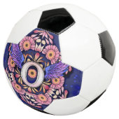 Alfabet O mandala Voetbal (Drie kwart)