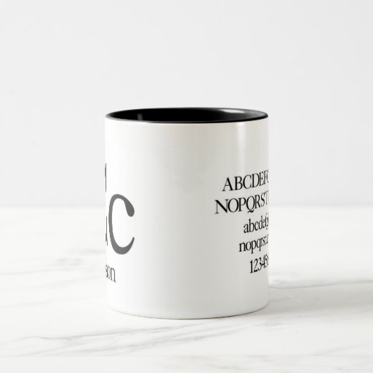 Alfabet of Typography Mok - Caslon (Center)