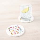 alfabet onderzetter (Zijkant)