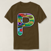 Alfabet P 3 T-shirt (Design voorkant)