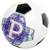 Alfabet P mandala Voetbal (Drie kwart)