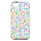 alfabet-patroon Case-Mate iPhone case (Achterkant)