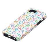 alfabet-patroon Case-Mate iPhone case (Onderkant)