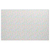 alfabet-patroon stof (Fat Quarter)
