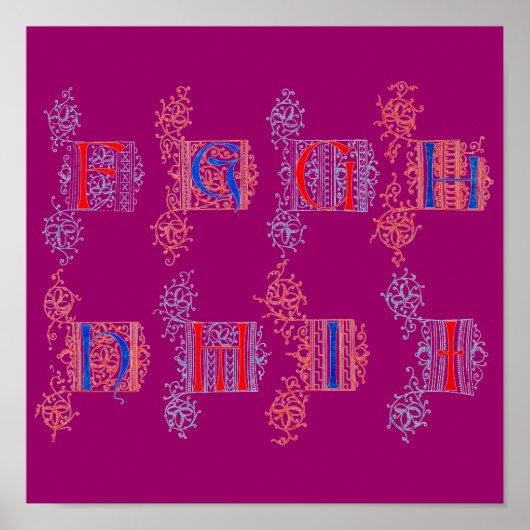 Alfabet Poster (Voorkant)