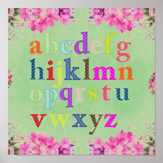 Alfabet Poster (Voorkant)