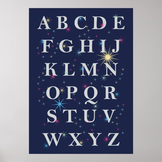 Alfabet Poster (Voorkant)