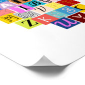 Alfabet Poster (Hoek)