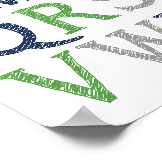 Alfabet Poster (Hoek)