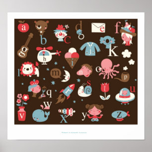 Alfabet poster