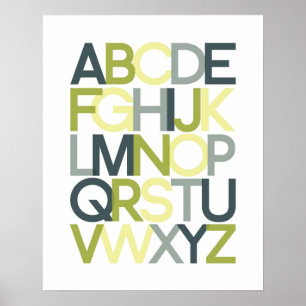 Alfabet Poster