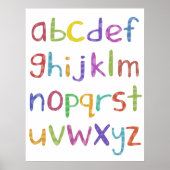 Alfabet - poster (Voorkant)