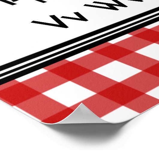 Alfabet Poster (Hoek)