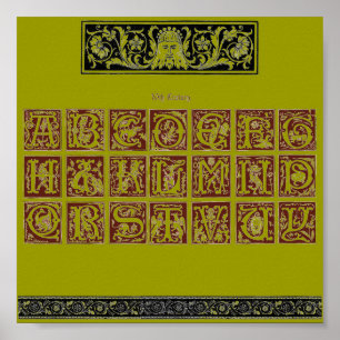 Alfabet Poster