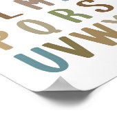 Alfabet Poster – ABC-Poster voor Kleuters (Hoek)