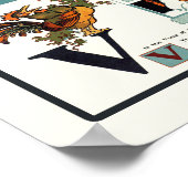 Alfabet Poster - Alfabet Chart in Engels ABC (Hoek)