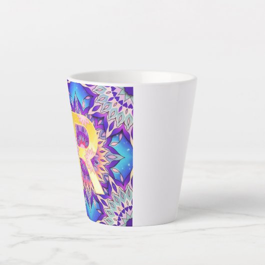 Alfabet R Latte Mok (Voorkant)