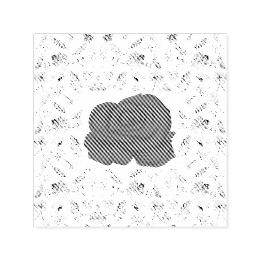 Alfabet Rubber Stamps | Aangepaste zakelijke Logo Zelfinktende Stempel (Design)