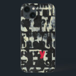 Alfabet schilderen door Norman Wyatt Case-Mate iPhone Case<br><div class="desc">Als je graag kijkexamens neemt,  dan is dit schilderij voor je! De letter van het engelse alfabet wordt over elkaar geheven,  bijna verduisterd in dit schilderij van Norman Wyatt. De letter Y staat voor bedankt naar de roze kleur.</div>