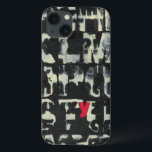 Alfabet schilderen door Norman Wyatt Case-Mate iPhone Case<br><div class="desc">Als je graag kijkexamens neemt, dan is dit schilderij voor je! De letter van het engelse alfabet wordt over elkaar geheven, bijna verduisterd in dit schilderij van Norman Wyatt. De letter Y staat voor bedankt naar de roze kleur.</div>