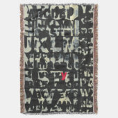 Alfabet schilderen door Norman Wyatt Deken (Voorkant Verticaal)