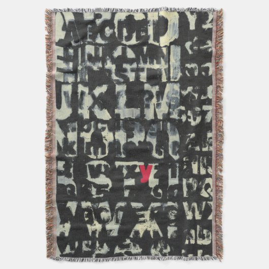 Alfabet schilderen door Norman Wyatt Deken (Voorkant Verticaal)