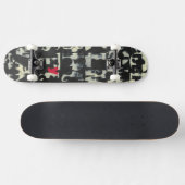 Alfabet schilderen door Norman Wyatt Persoonlijk Skateboard (Horizontaal)