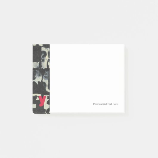 Alfabet schilderen door Norman Wyatt Post-it® Notes (Voorkant)