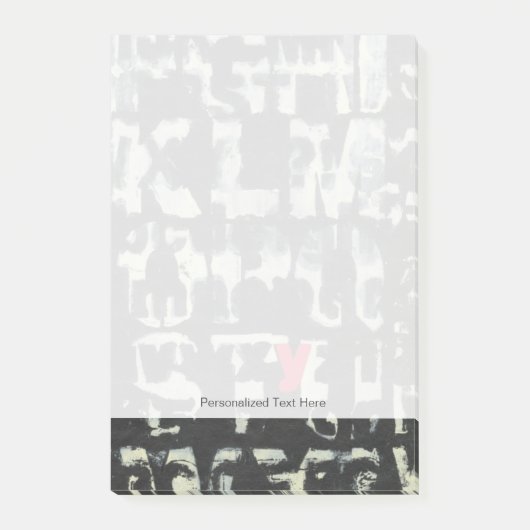 Alfabet schilderen door Norman Wyatt Post-it® Notes (Voorkant)