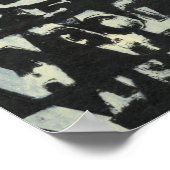 Alfabet schilderen door Norman Wyatt Poster (Hoek)