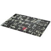 Alfabet schilderen door Norman Wyatt Snijplank (Hoek)