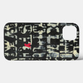 Alfabet Schilderij door Norman Wyatt Case-Mate iPhone Case (Achterkant (horizontaal))