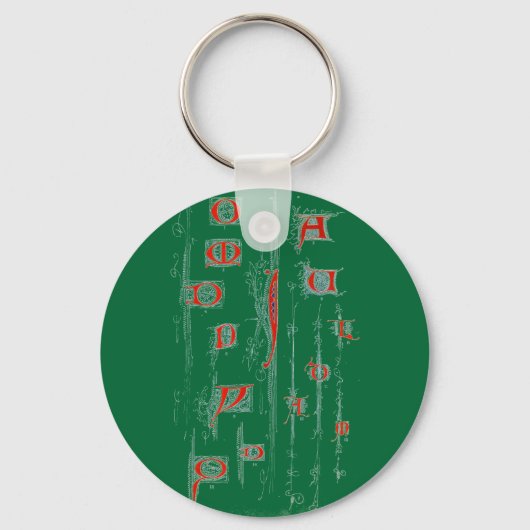 Alfabet Sleutelhanger (Voorkant)