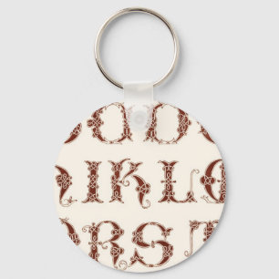 Alfabet Sleutelhanger