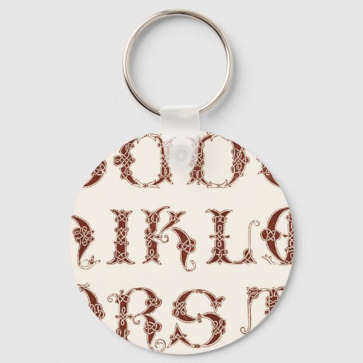 Alfabet Sleutelhanger (Voorkant)