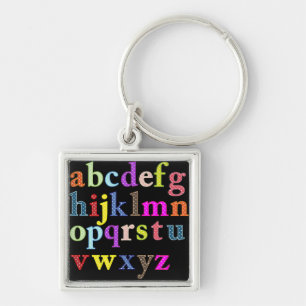 Alfabet Sleutelhanger