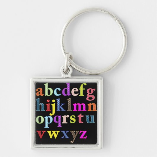 Alfabet Sleutelhanger (Voorkant)