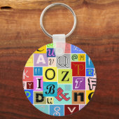 Alfabet Sleutelhanger (Voorkant)