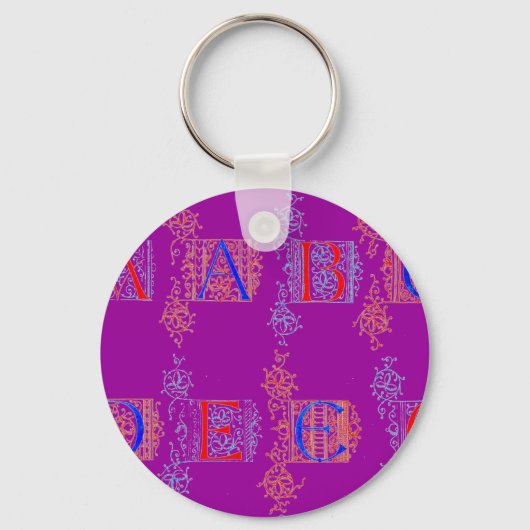 Alfabet Sleutelhanger (Voorkant)