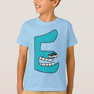 Alfabet T-Shirt Letter E