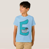 Alfabet T-Shirt Letter E (Voorkant volledig)